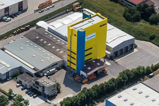 Luftaufnahme SCHAUMANN-Werk Feuchtwangen Luftaufnahme SCHAUMANN-Werk Feuchtwangen